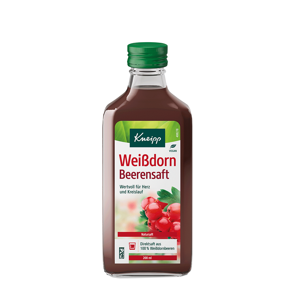Bild: Kneipp Weissdorn Beerensaft