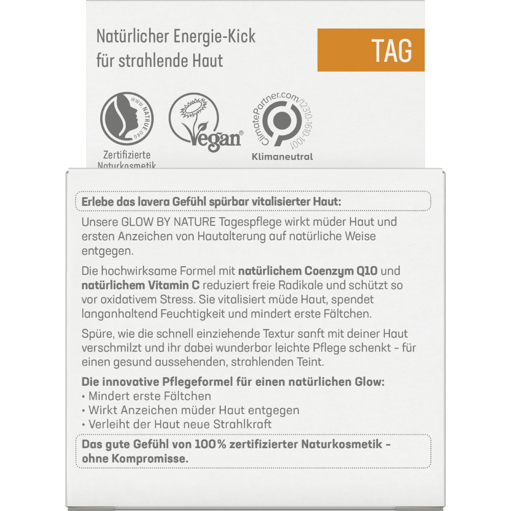 Bild: lavera Glow by Nature Tagespflege