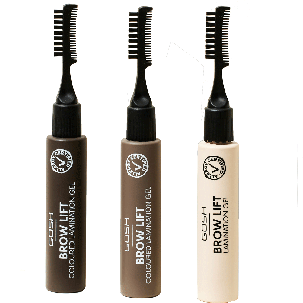 Bild: GOSH Brow Lift Coloured Lamination Gel Dark Brown