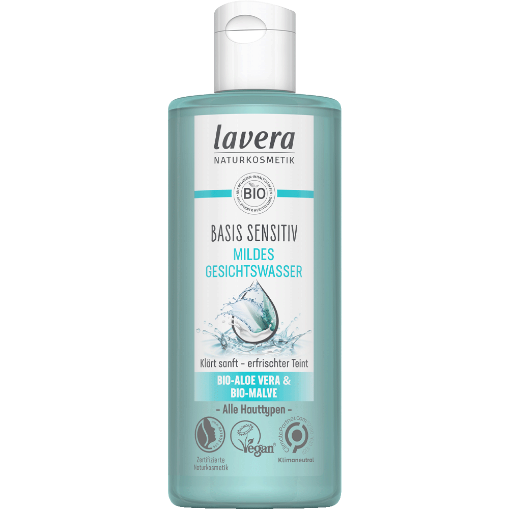 Bild: lavera Gesichtswasser Basis Sensitiv