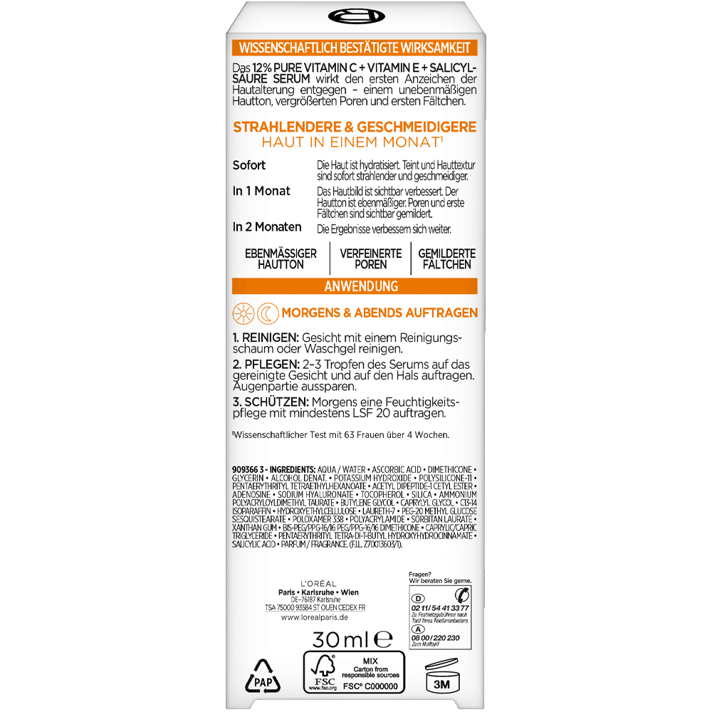 Bild: L'ORÉAL PARIS Revitalift Clinical Vitamin C Serum