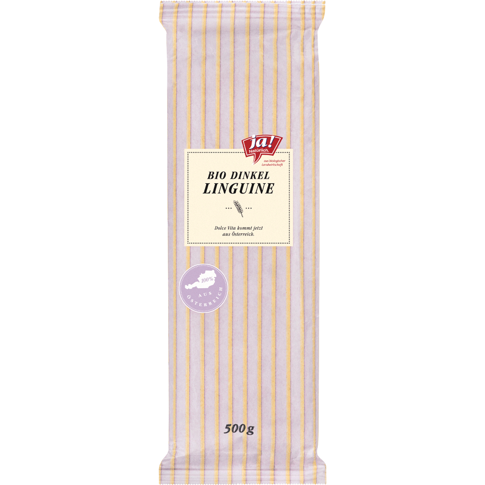 Bild: ja! Natürlich. Dinkel Linguine
