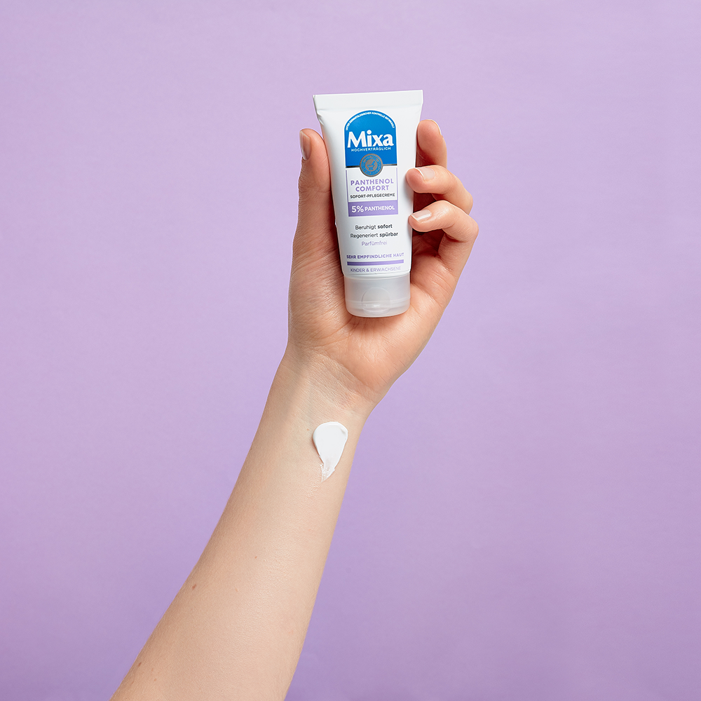 Bild: Mixa Panthenol Comfort Sofort Pflegecreme
