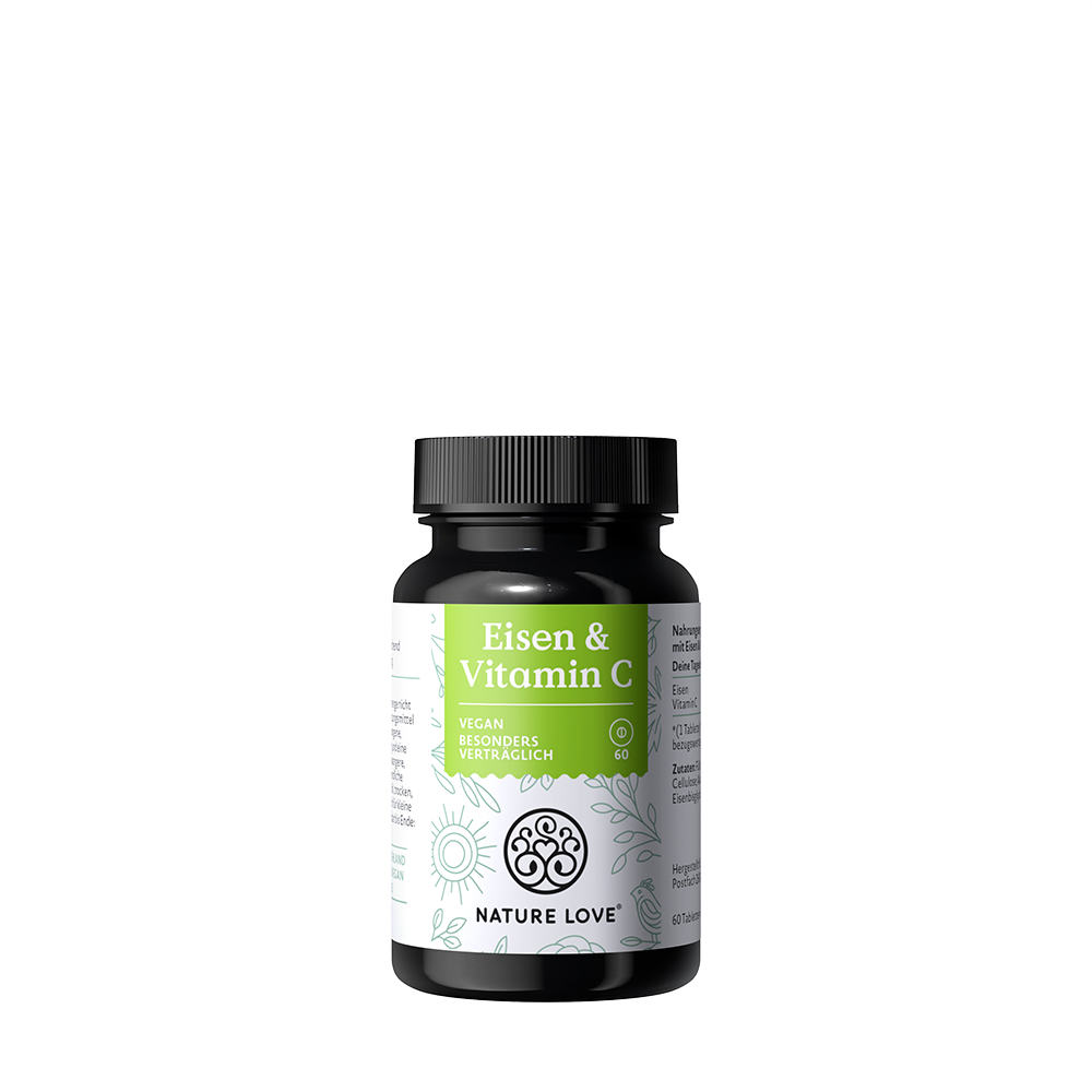 Bild: NATURE LOVE Eisen und Vitamin C 