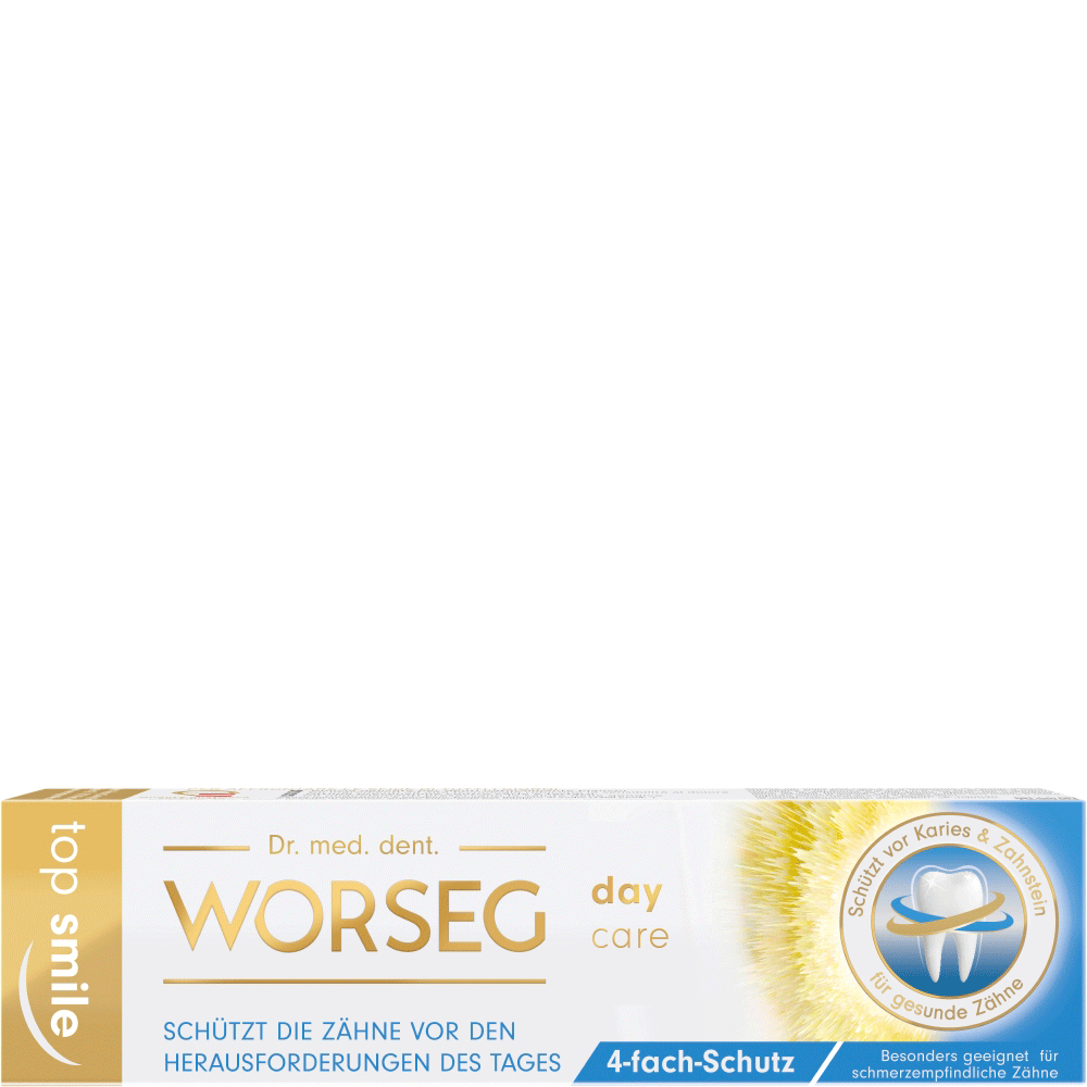 Bild: Worseg Top Smile Zahncreme Day Care