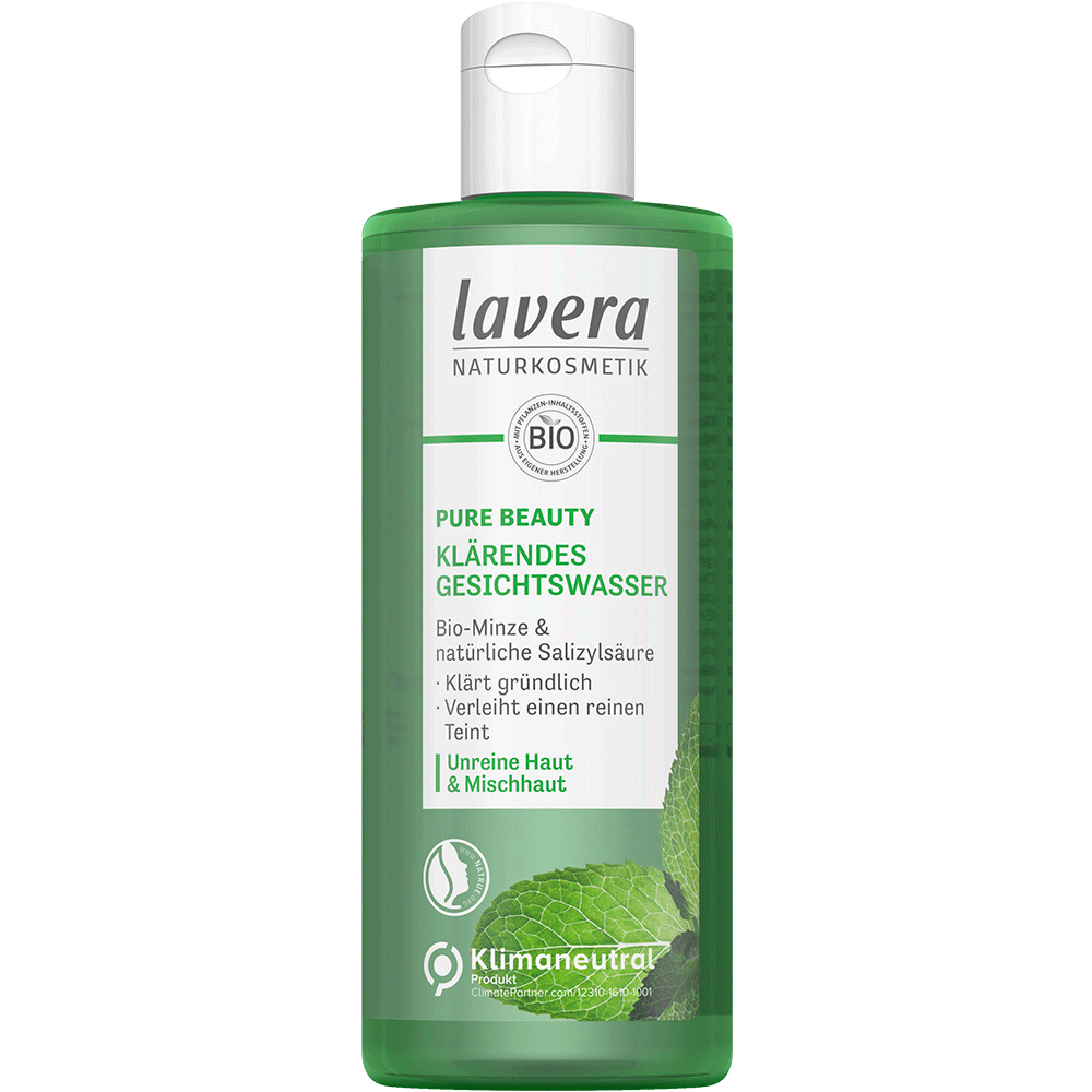 Bild: lavera Klärendes Gesichtswasser Minze