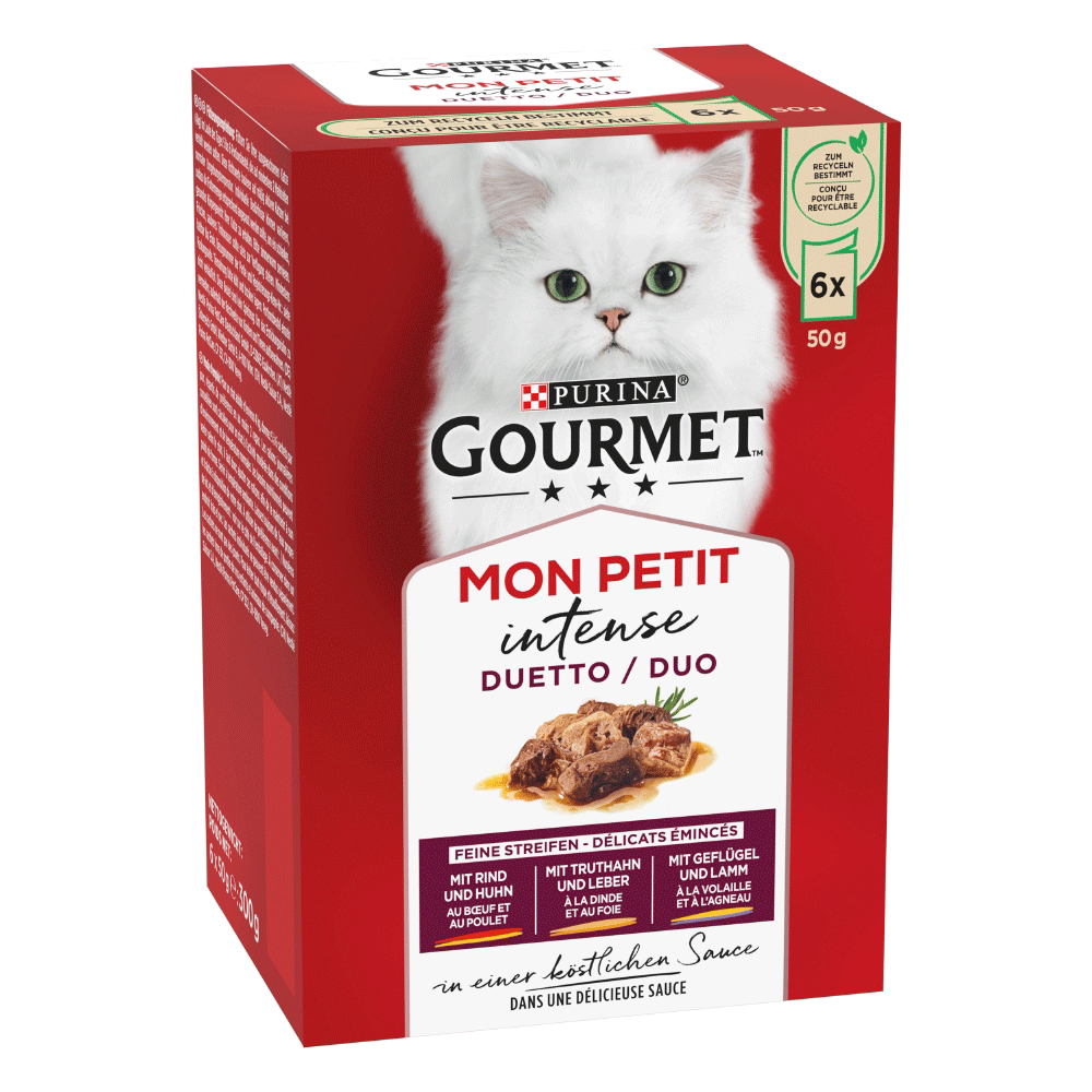 Bild: GOURMET Mon Petit Intense Duetto Fleisch & Geflügel