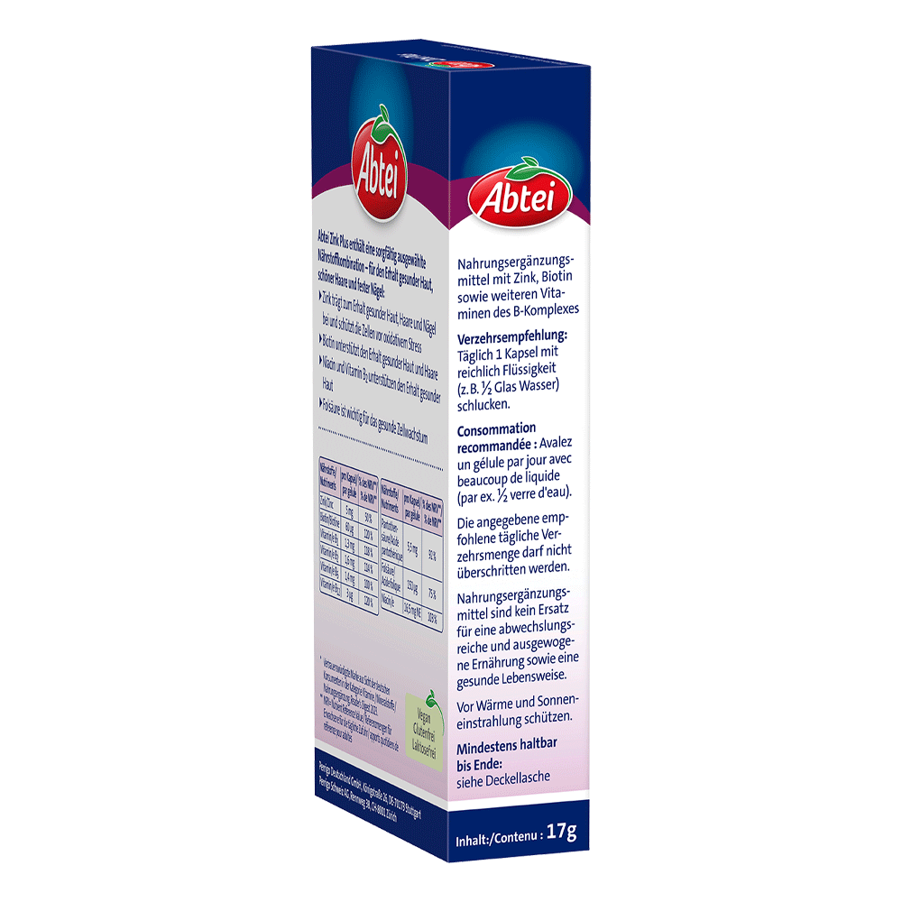 Bild: Abtei Zink Plus 32 Kapseln