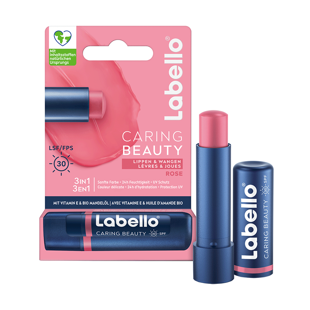 Bild: labello Caring Beauty Lippenpflege