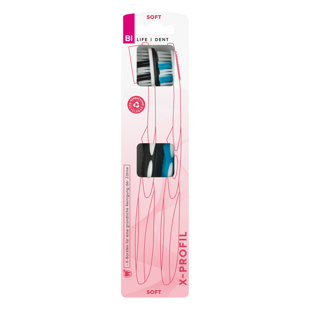 Bild: BI LIFE DENT Zahnbürste X-Profil
