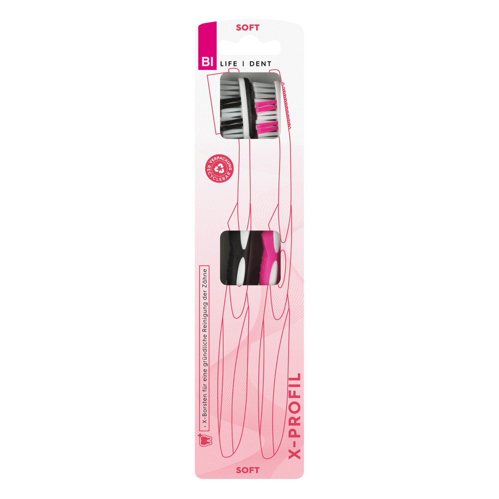 Bild: BI LIFE DENT Zahnbürste X-Profil