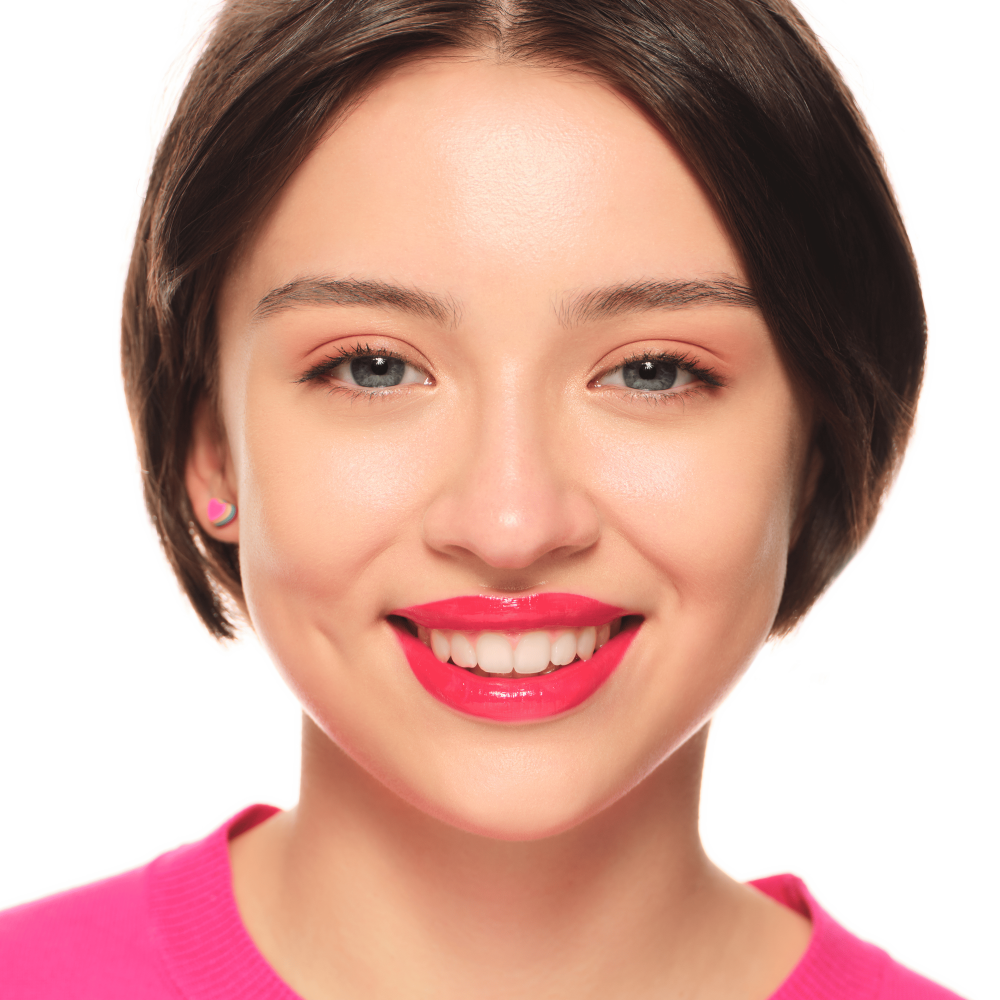 Bild: essence GLOSSY GLAZE high shine lipstick 04