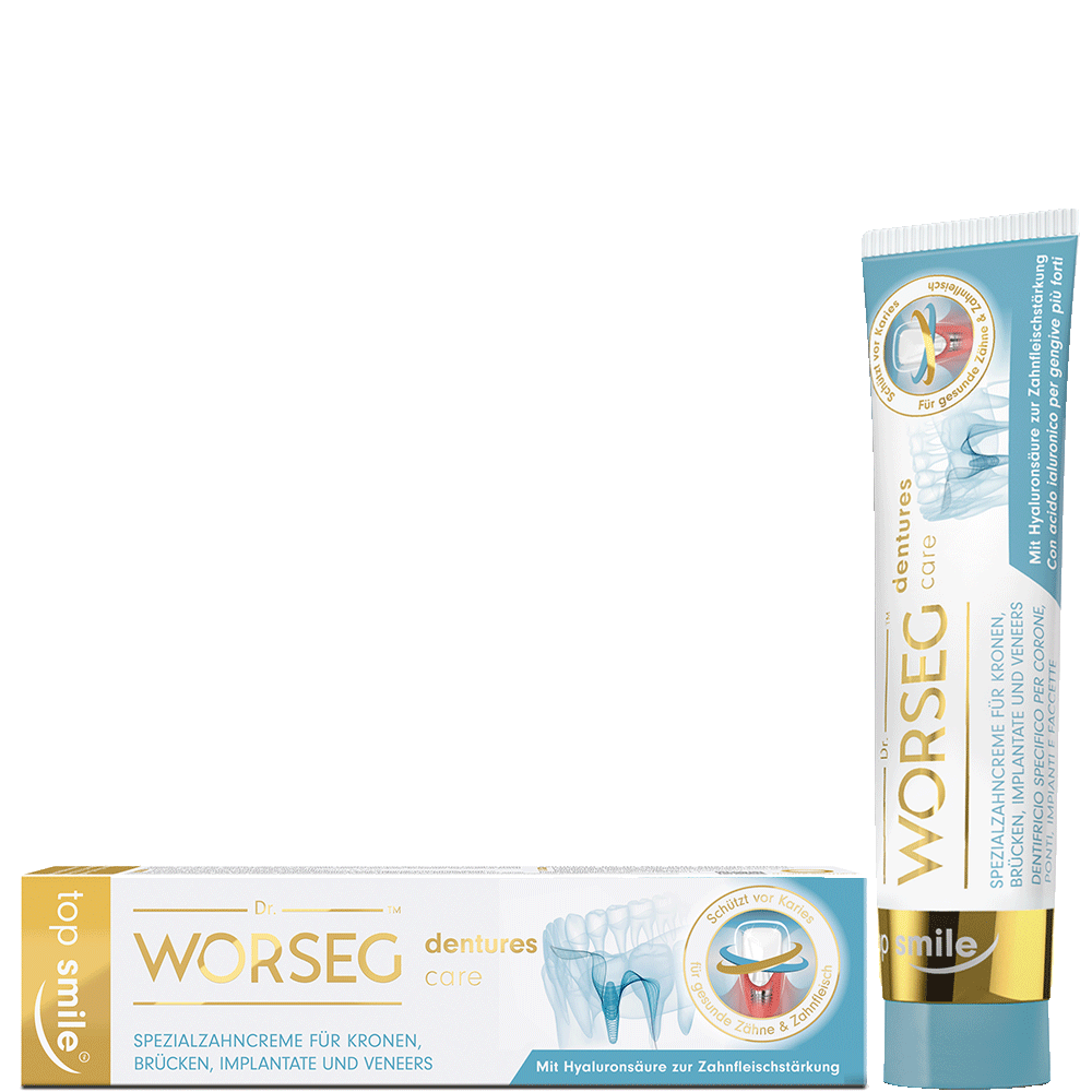 Bild: Worseg Top Smile Dentures Care Zahncreme