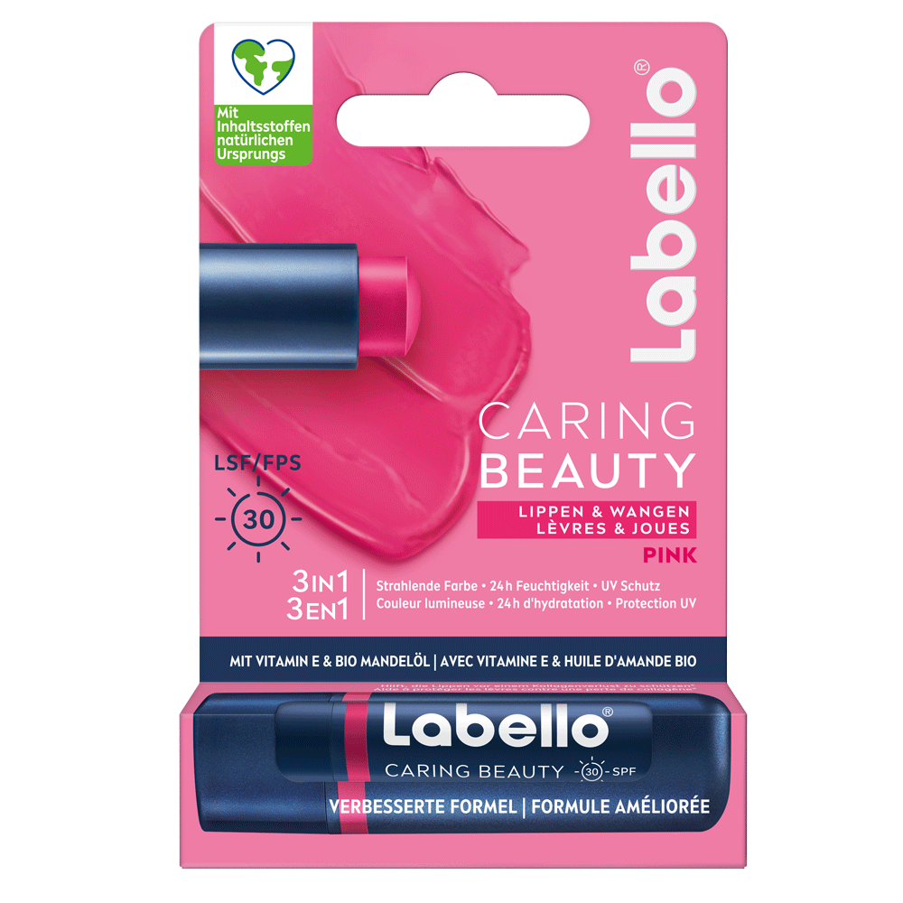 Bild: labello Caring Beauty Pink