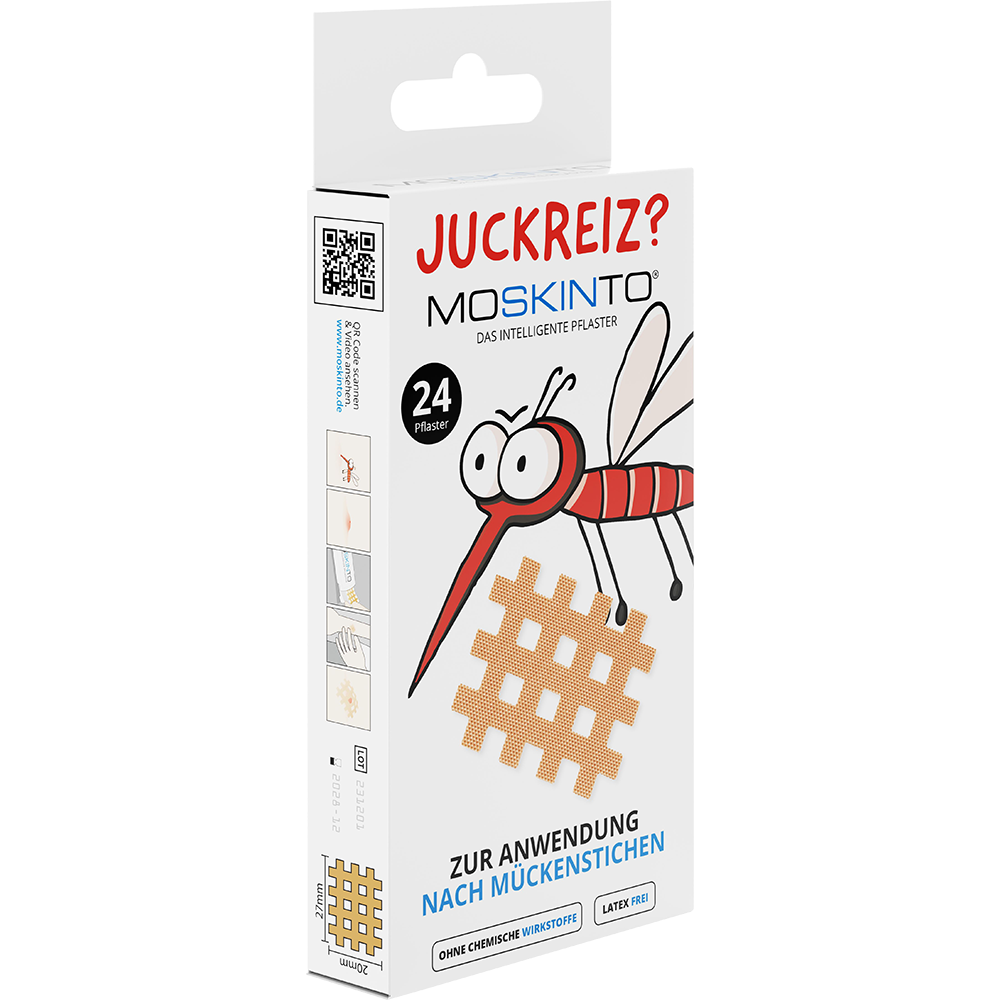 Bild: Moskinto Pflaster nach Mückenstichen 