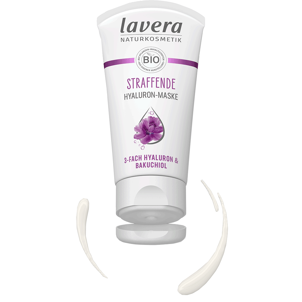 Bild: lavera Straffende Hyaluron-Maske