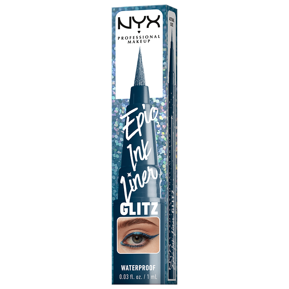 Bild: NYX Professional Make-up Epic Ink Liner Jeanz Glitz denim dazzle