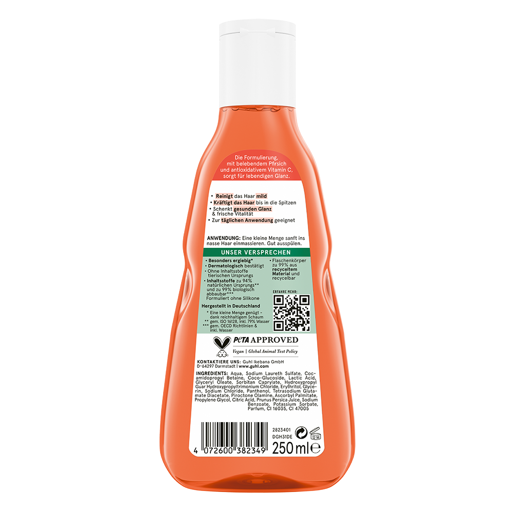 Bild: GUHL Frisch & Fruchtig mildes Shampoo