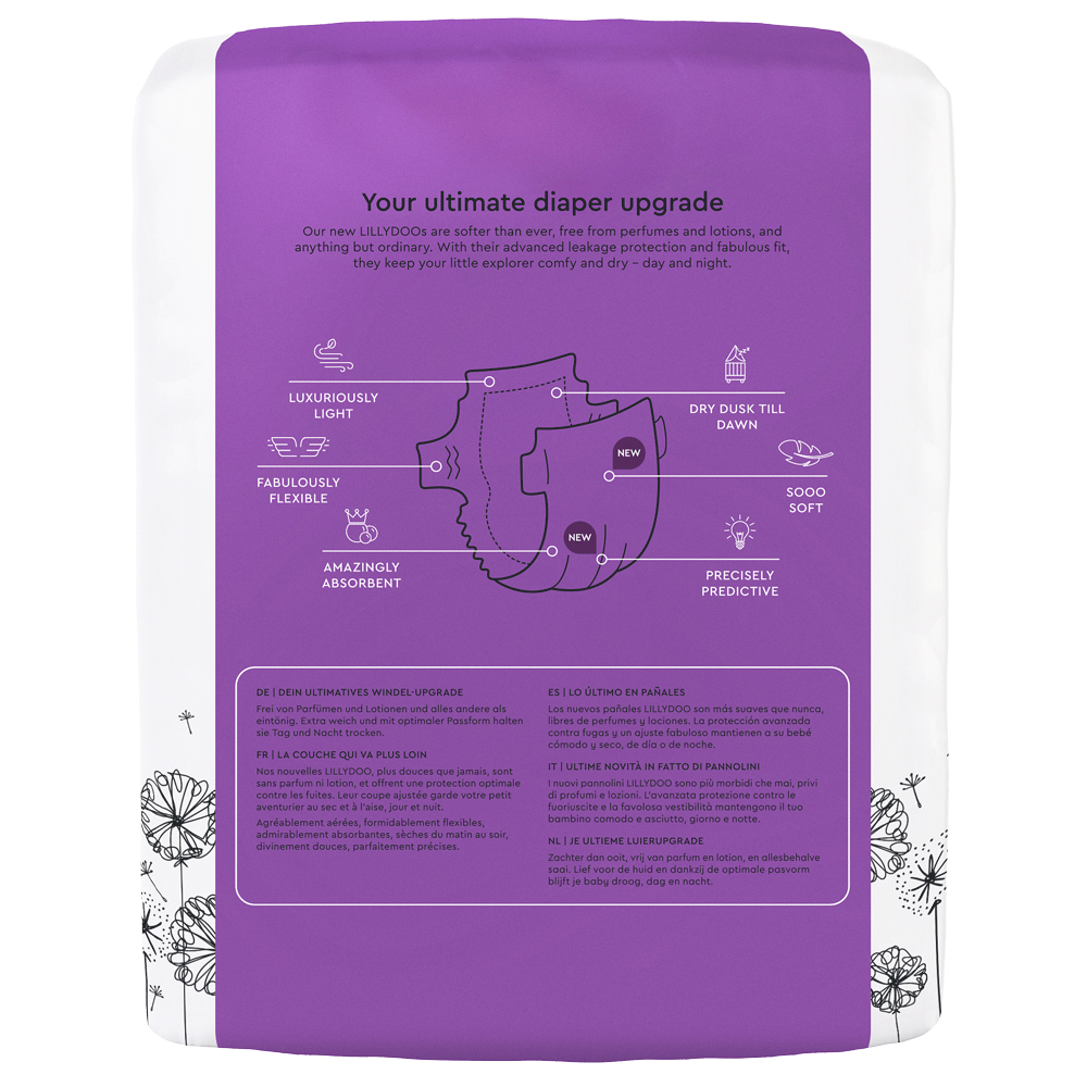 Bild: LILLYDOO Windeln N°8, 17+ kg 