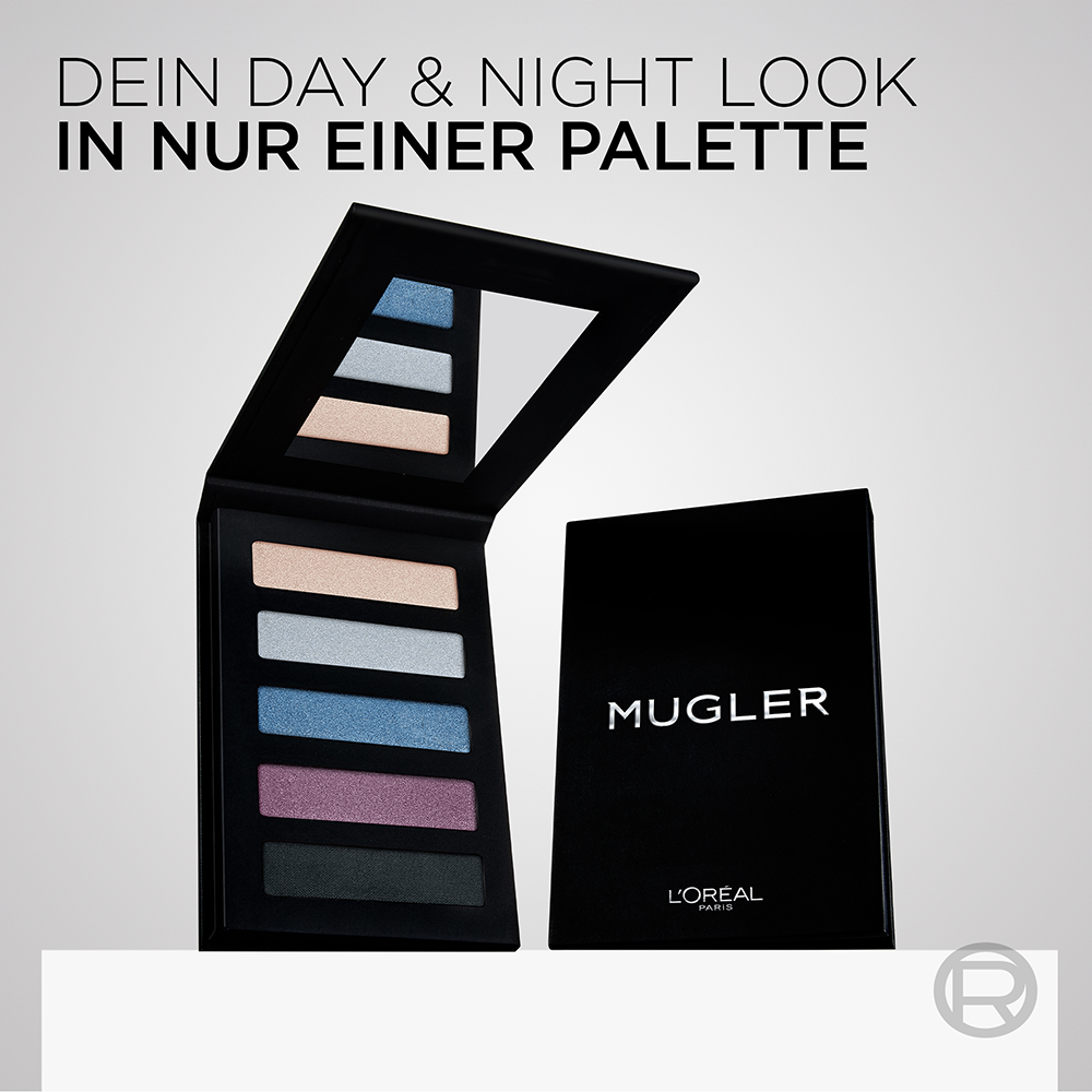 Bild: L'ORÉAL PARIS Mugler Spectrum Eyeshadow Palette Midnight 01