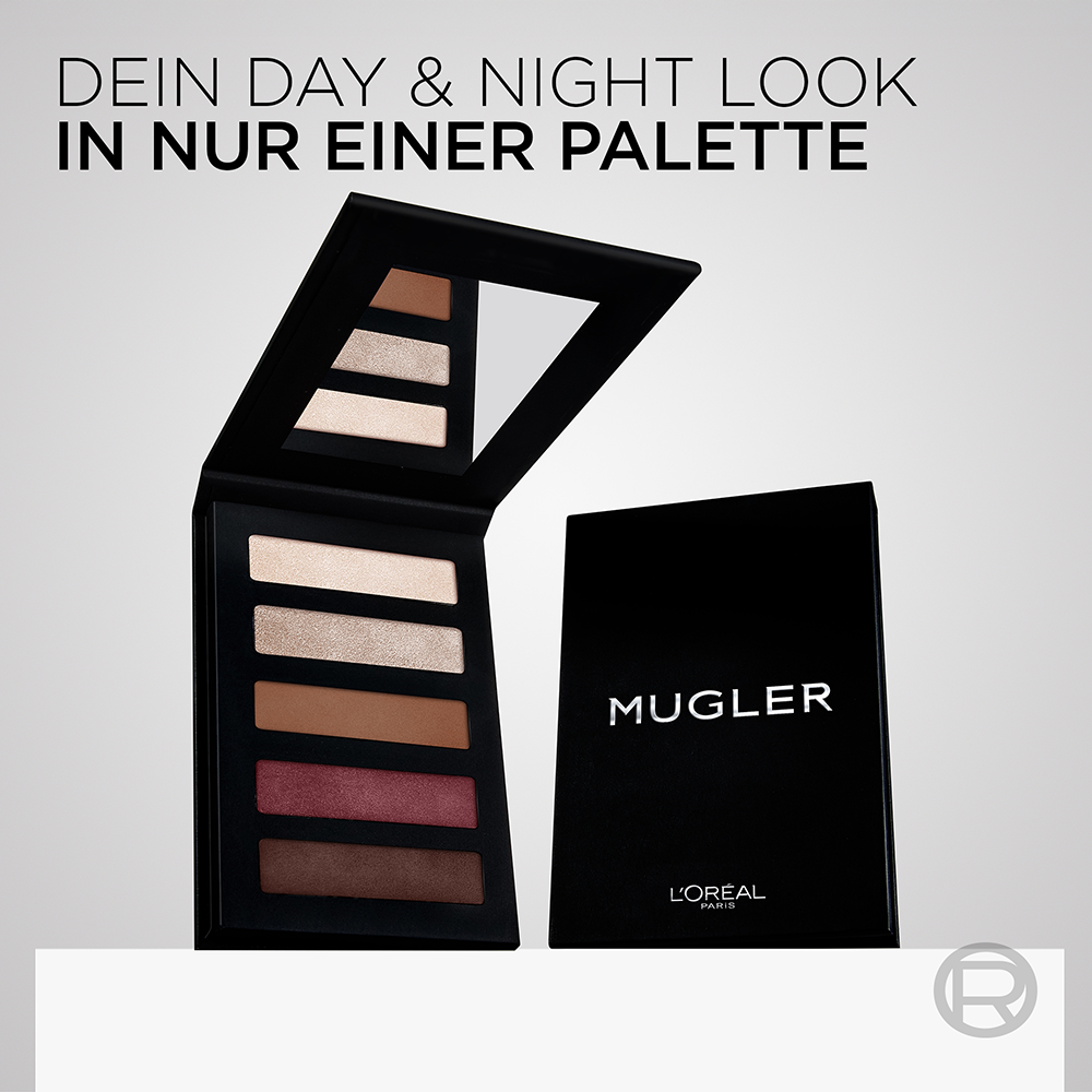 Bild: L'ORÉAL PARIS Mugler Spectrum Eyeshadow Palette Nude 02