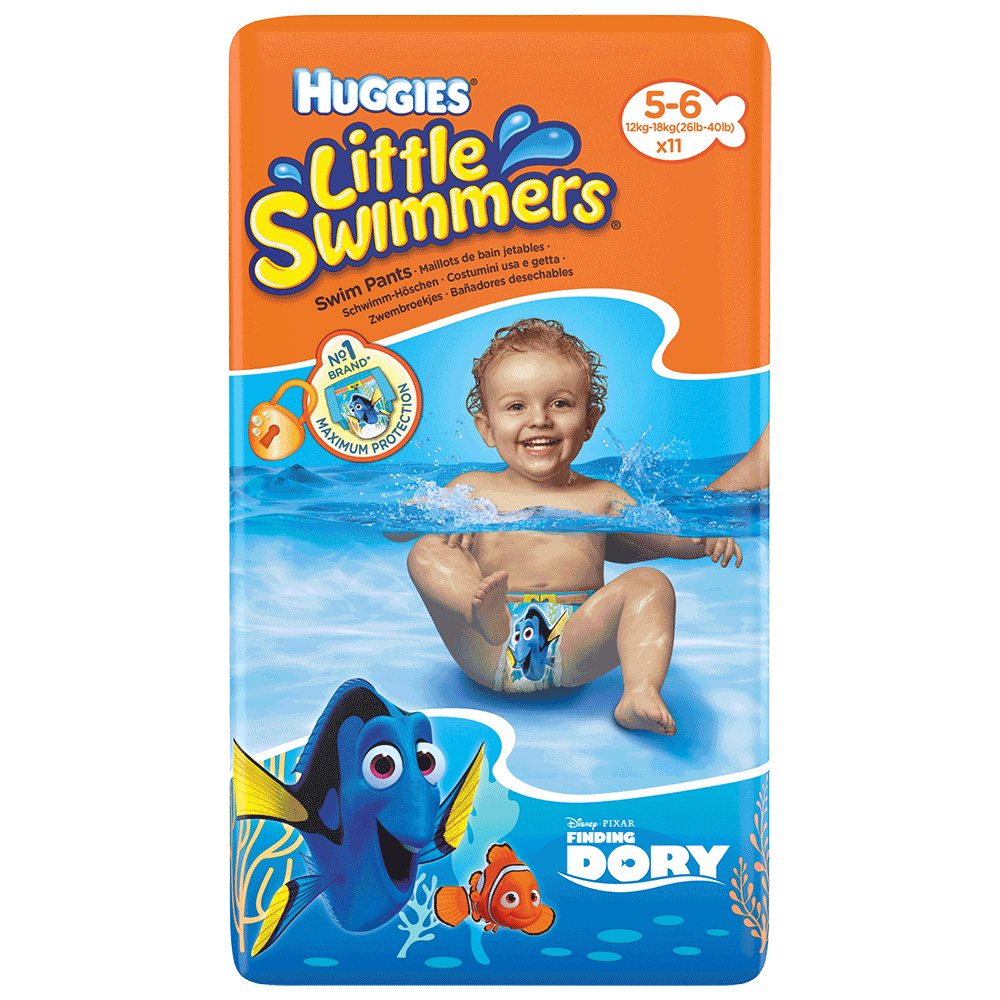 Bild: Huggies Schwimmwindeln Gr. 5-6