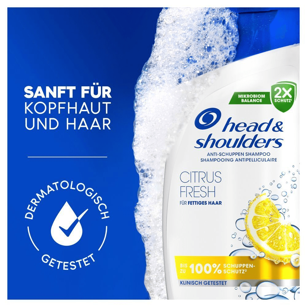 Bild: head & shoulders Citrus Fresh Anti-Schuppen-Shampoo