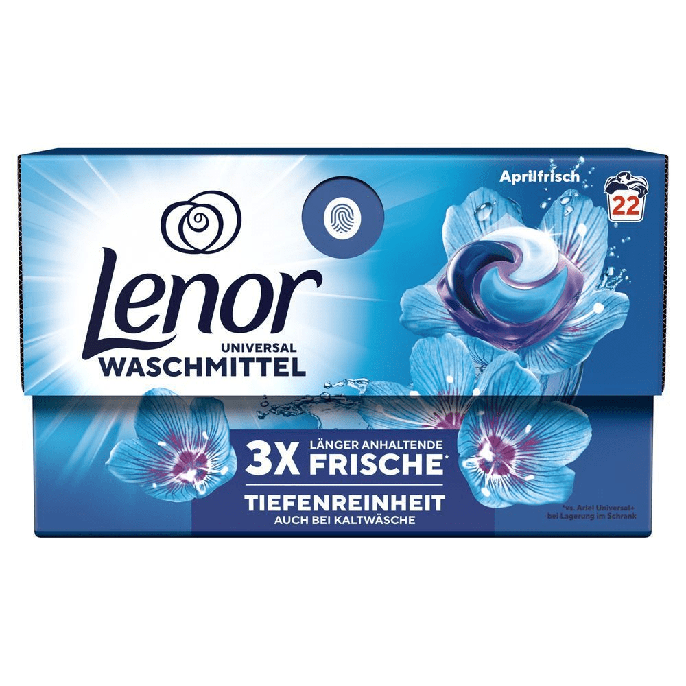 Bild: Lenor Waschmittel PODS Universal Aprilfrisch