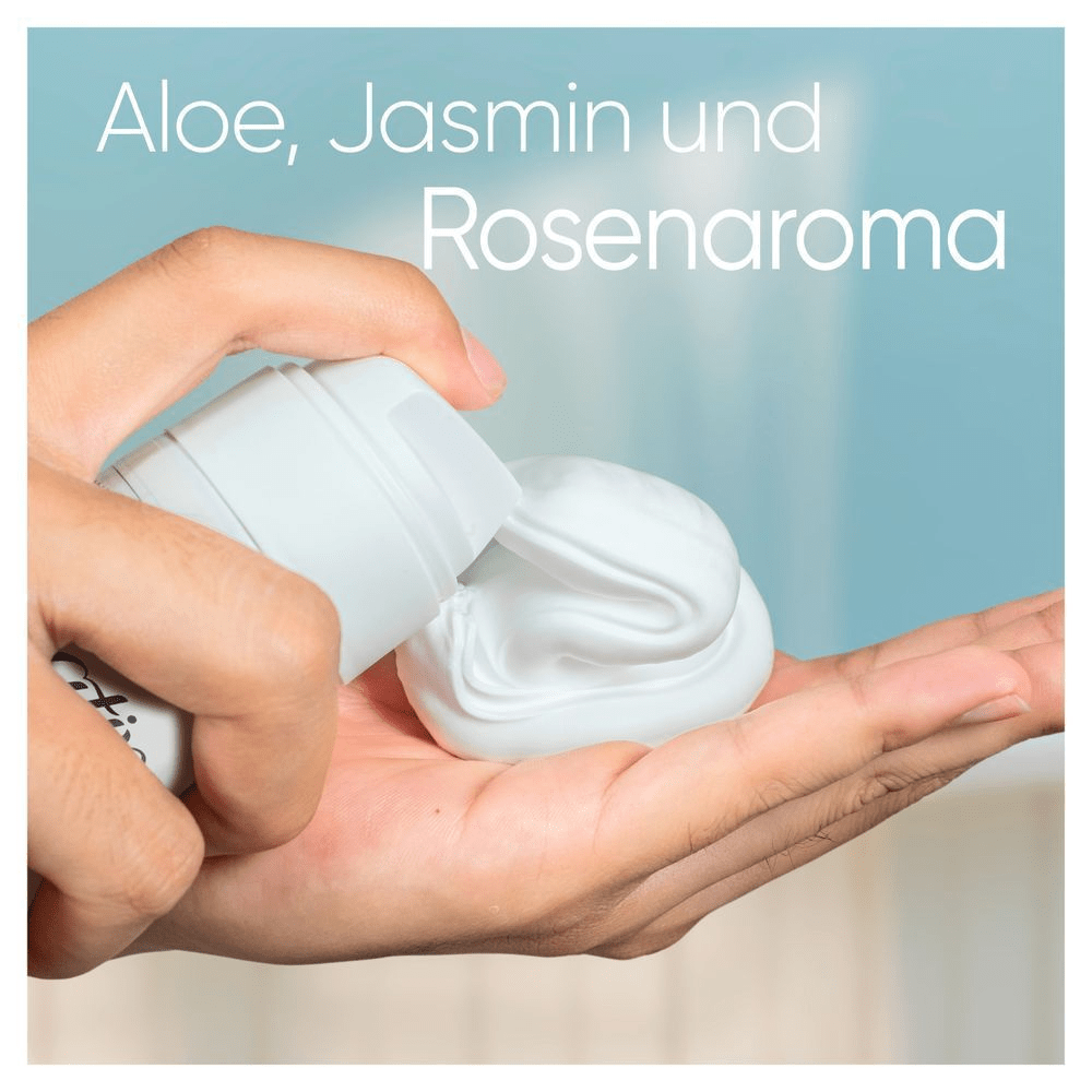 Bild: Gillette Satin Care Rasiergel, Avocado Twist