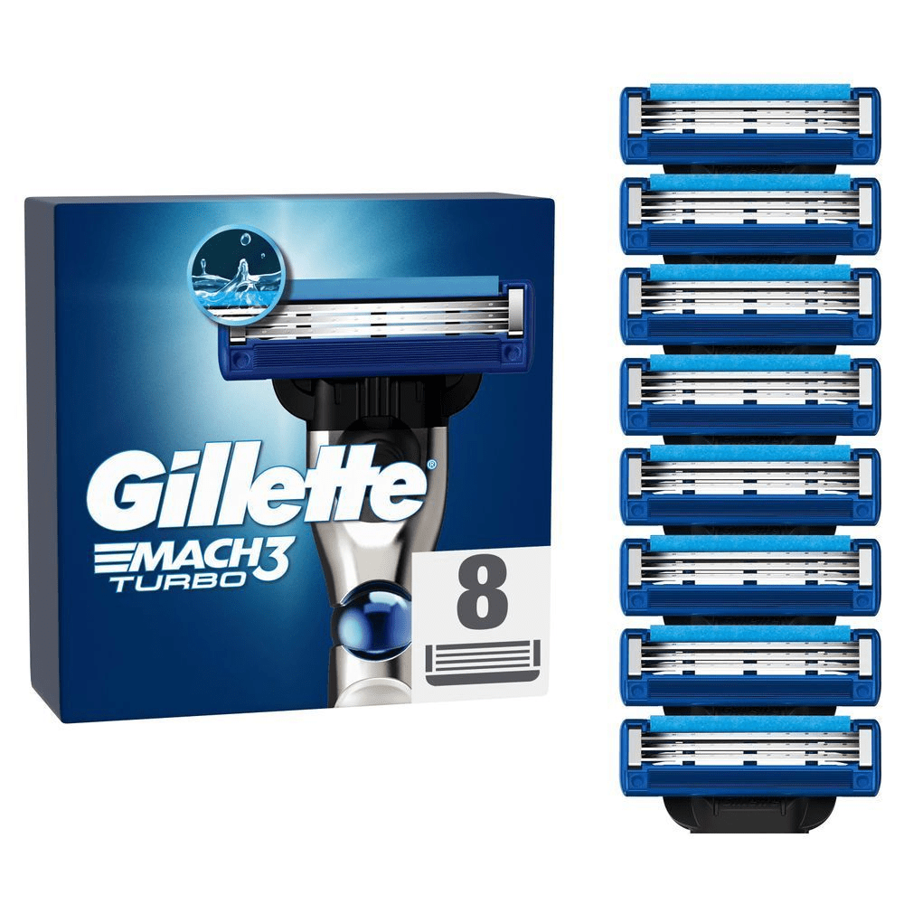 Bild: Gillette Mach3 Turbo Rasierklingen für Männer