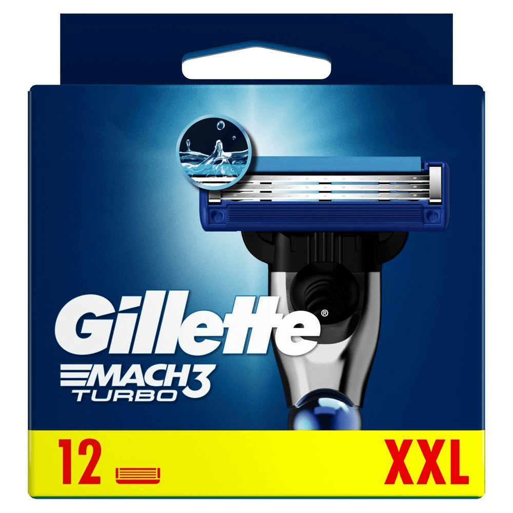 Bild: Gillette Mach3 Turbo Rasierklingen für Männer