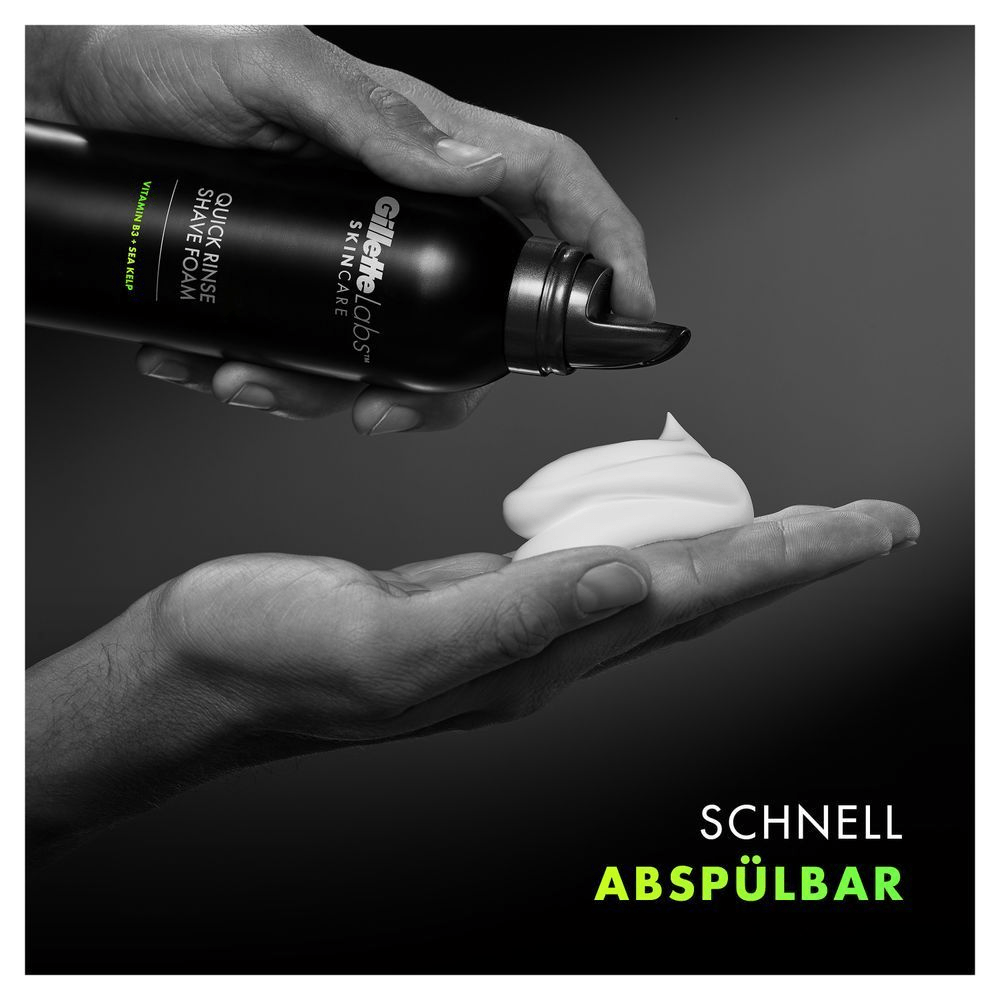 Bild: Gillette Labs schnell abzuwaschender Rasierschaum für Männer