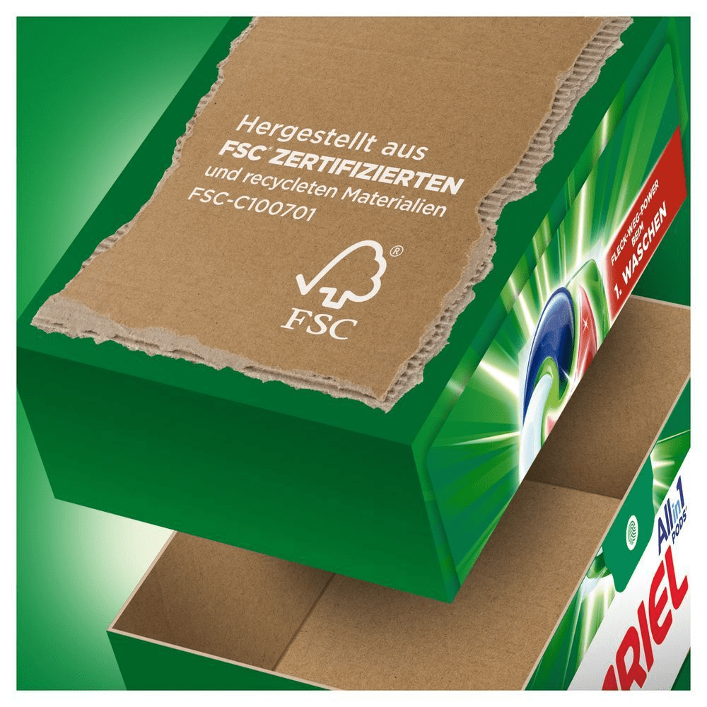 Bild: ARIEL All-in-1 POD Flüssigwaschmittel-Kapseln