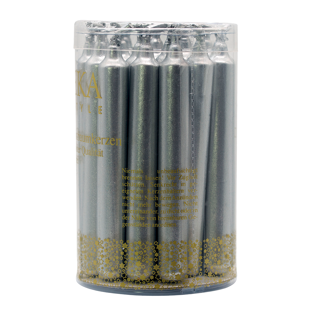 Bild: Jeka Baumkerzen Silber 