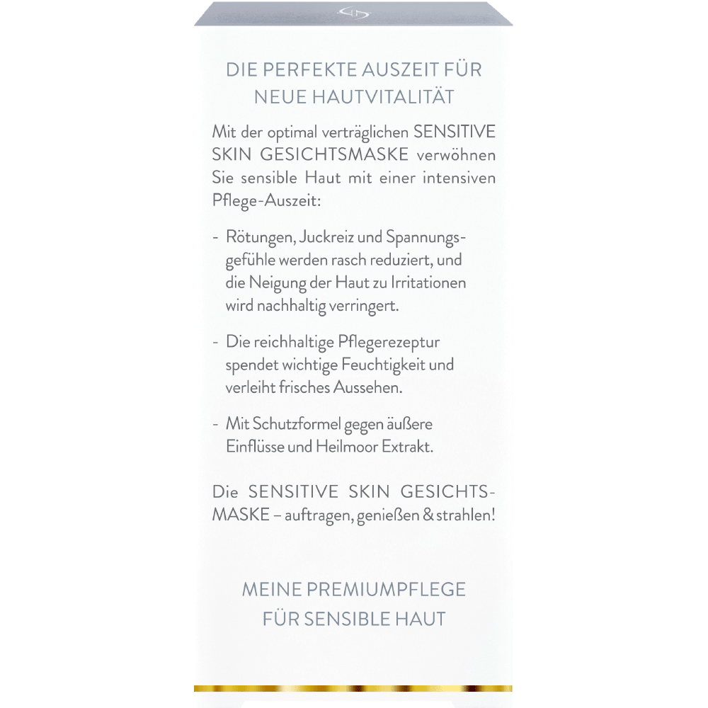 Bild: Health & Beauty Sensitive Skin Gesichtsmaske