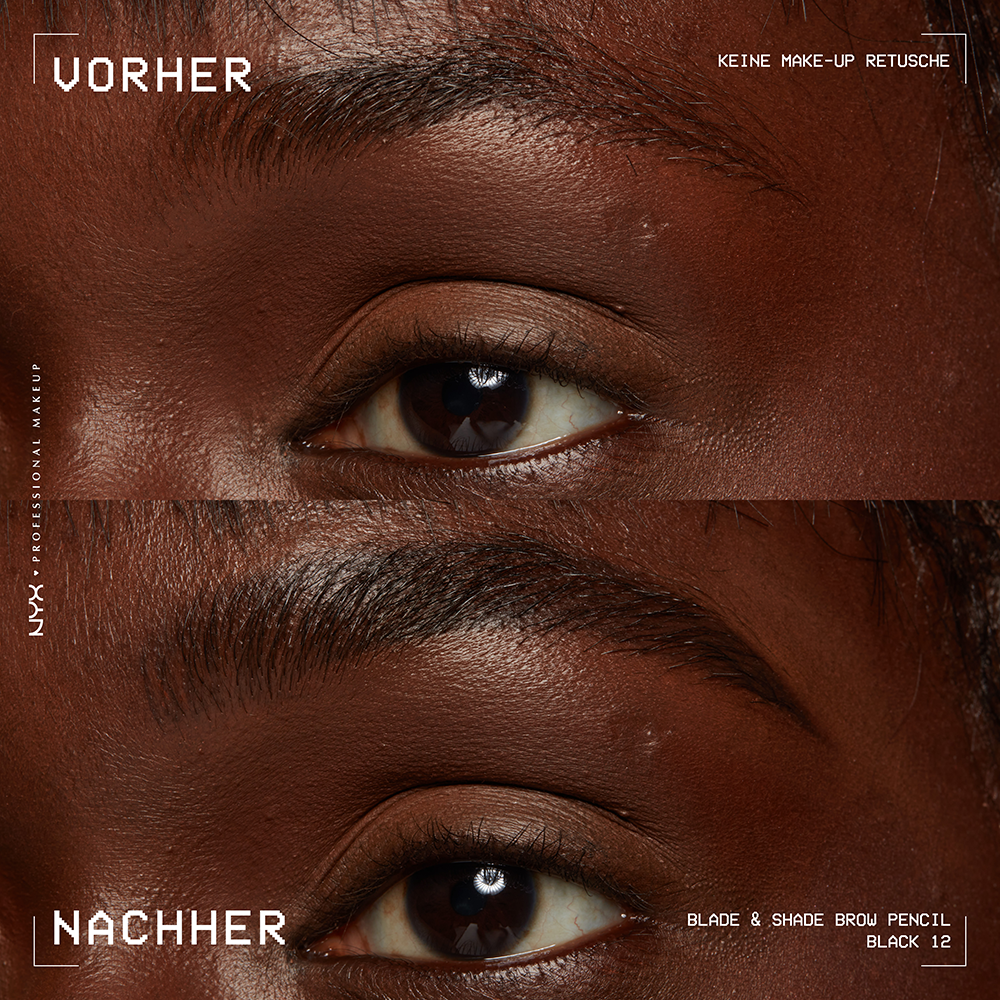 Bild: NYX Professional Make-up Blade & Shade Nano Augenbrauenstift black