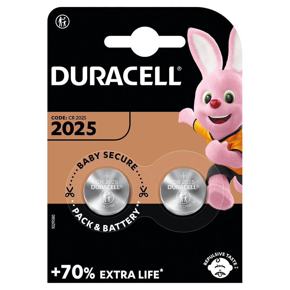 Bild: DURACELL Knopfbatterien CR 2025