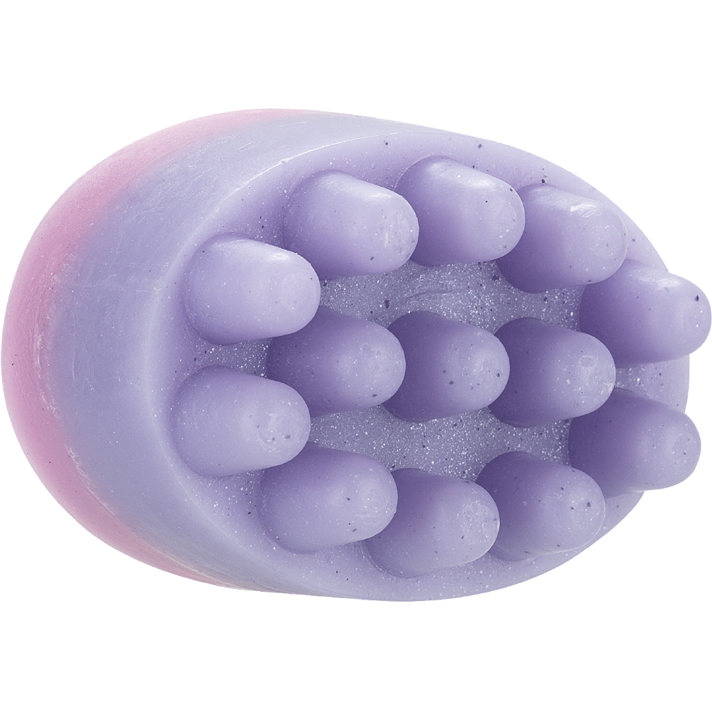 Bild: BI CARE Feste Dusch- & Massageseife mit Luffa Schwamm