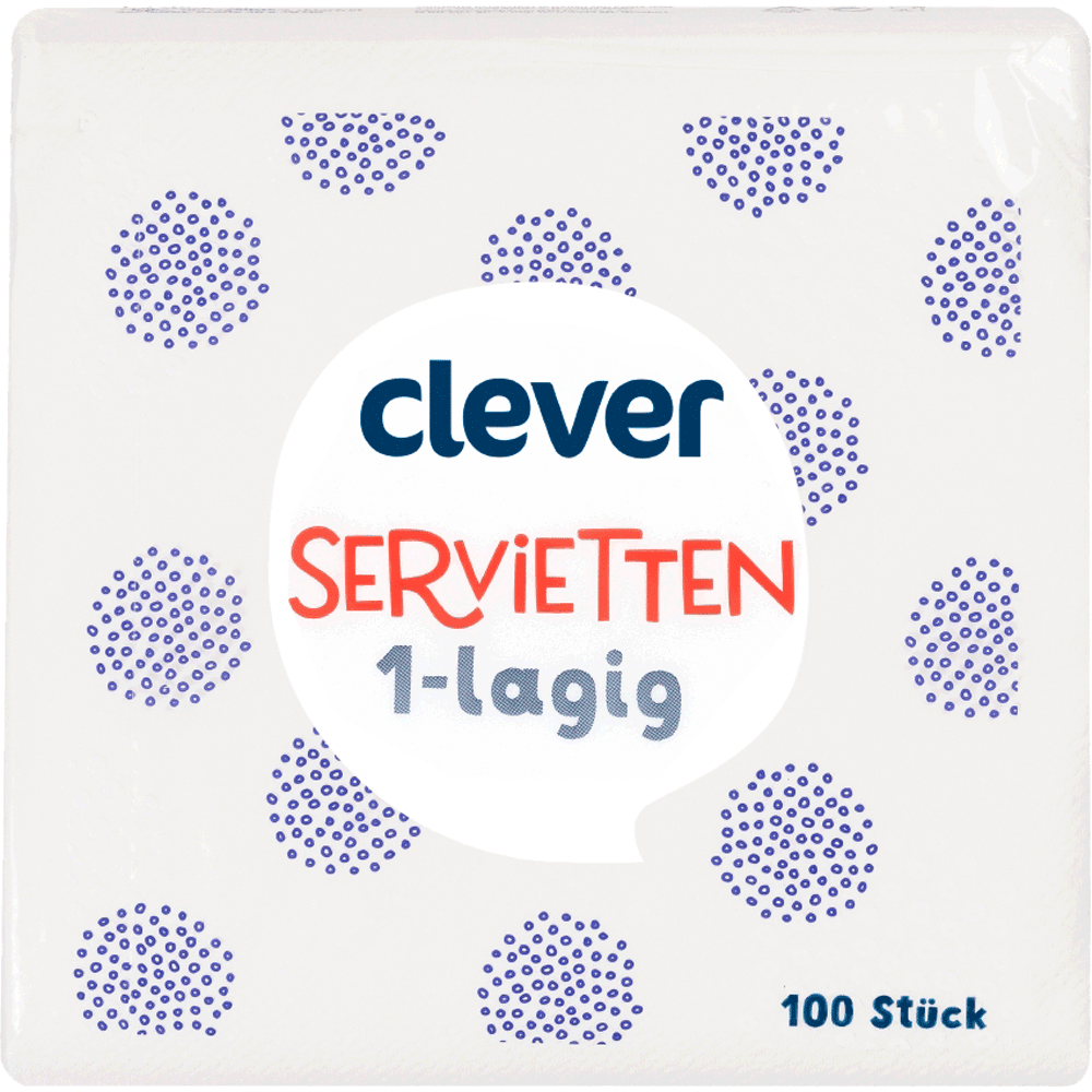 Bild: clever Servietten Einlagig