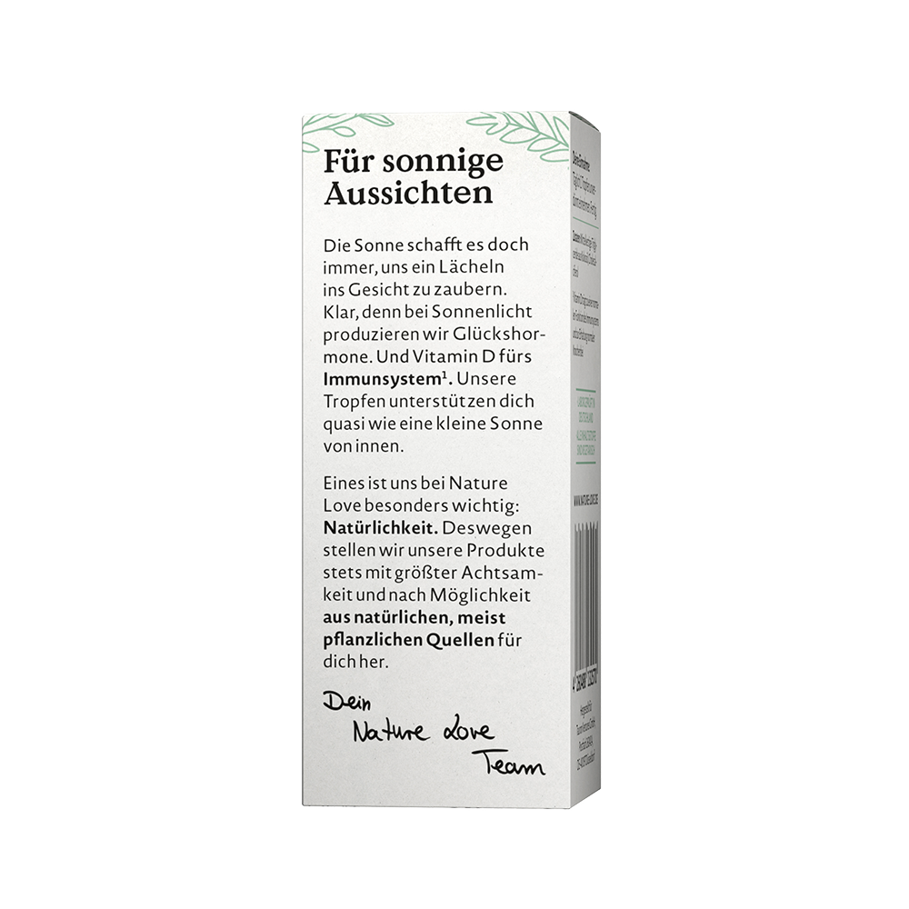 Bild: NATURE LOVE Vitamin D3 1000