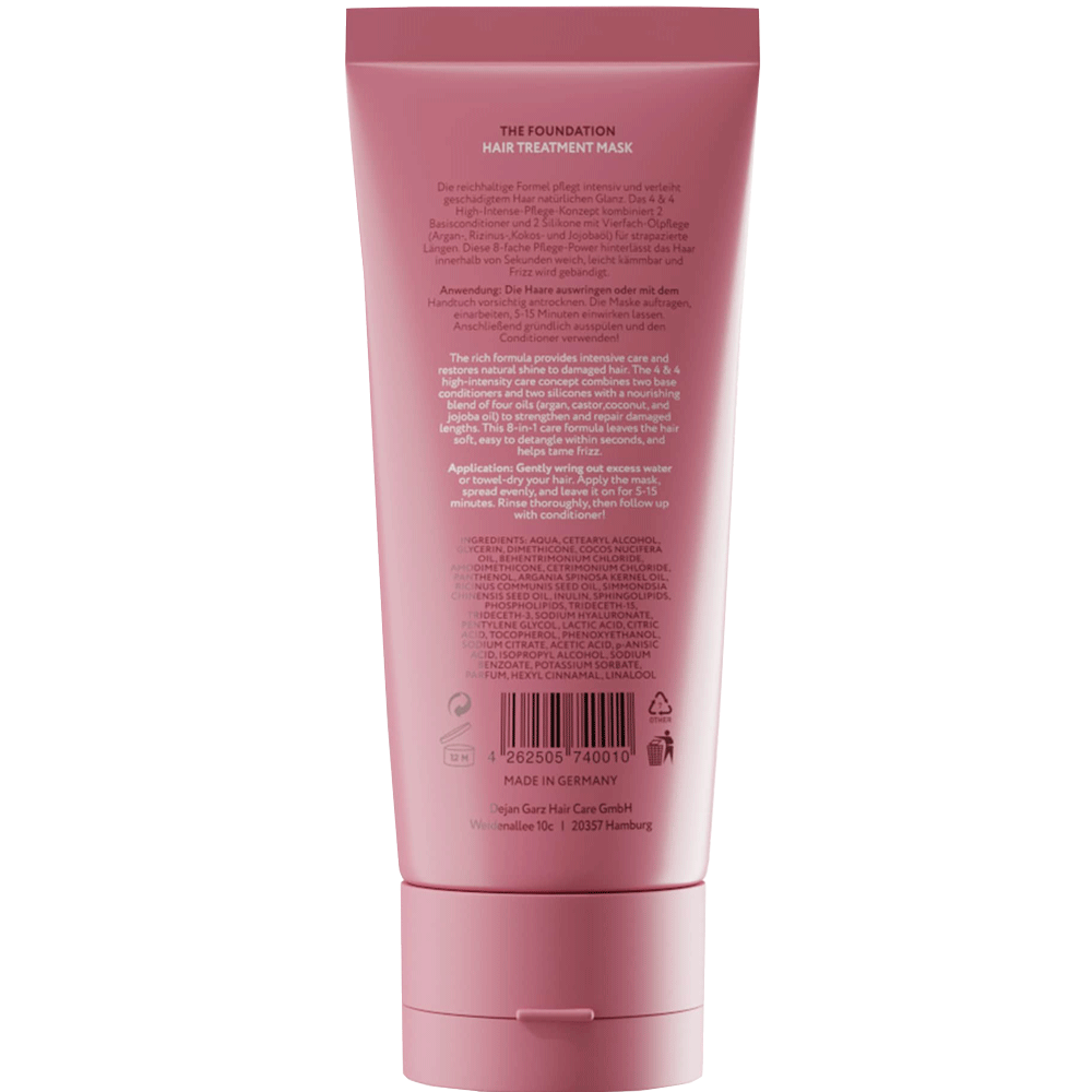 Bild: Dejan Garz Haarmaske The Foundation