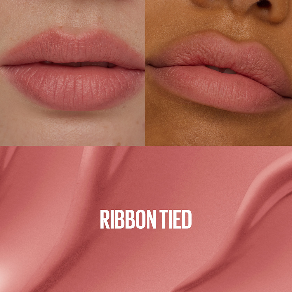 Bild: MAYBELLINE Superstay Teddy Tint Lippenstift Ribbon Tied Ribbon Tied