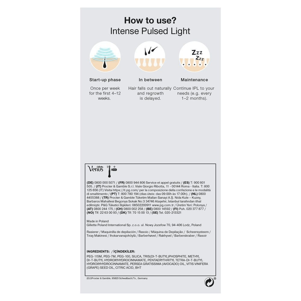 Bild: Braun IPL Silk·expert Pro 3, Haarentfernung für zuhause, PL3122 