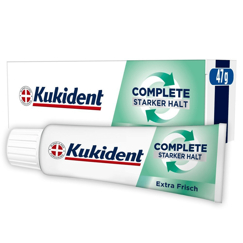 Bild: Kukident Complete Haftcreme, Extra Frisch 