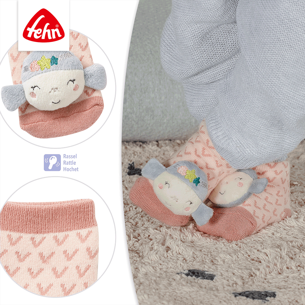Bild: Fehn Rasselsocken Meerjungfrau