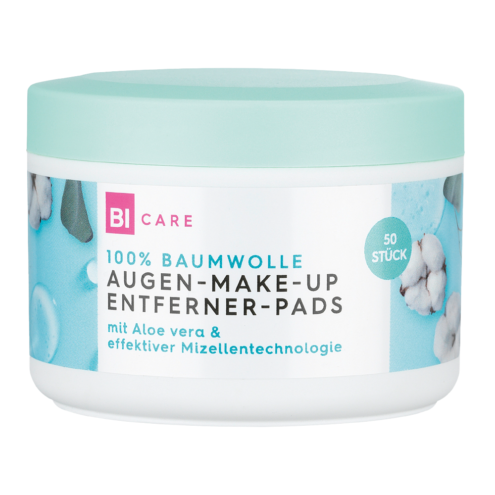 Bild: BI CARE Augen-Make-up Entferner Pads Purify