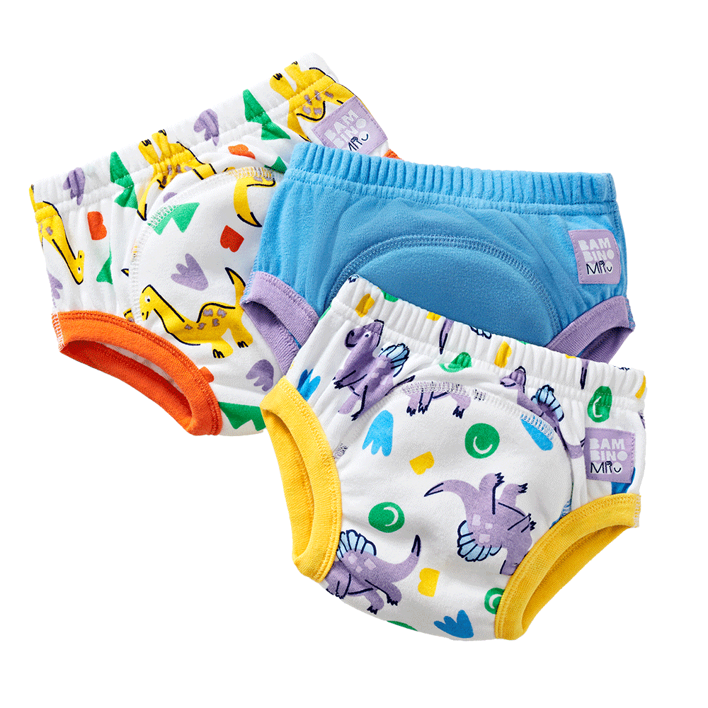 Bild: bambino mio Töpfchen-Trainingshose Mutige Dinos 3er 3-4 Jahre