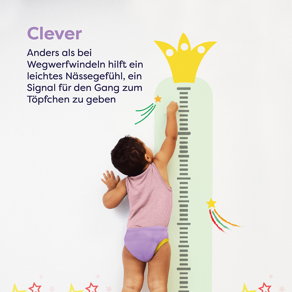 Bild: bambino mio Töpfchen-Trainingshose Wuschel 3-4 Jahre