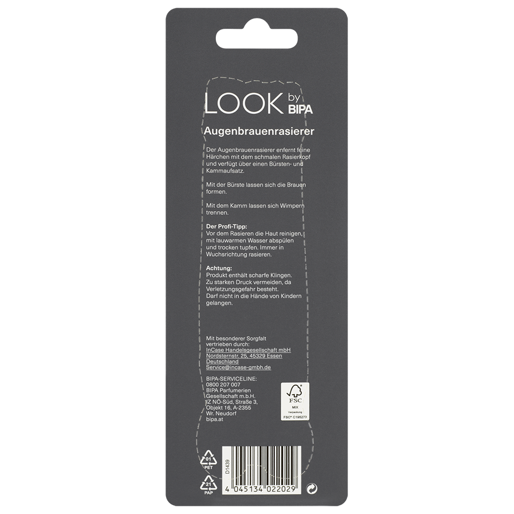Bild: LOOK BY BIPA Augenbrauenrasierer