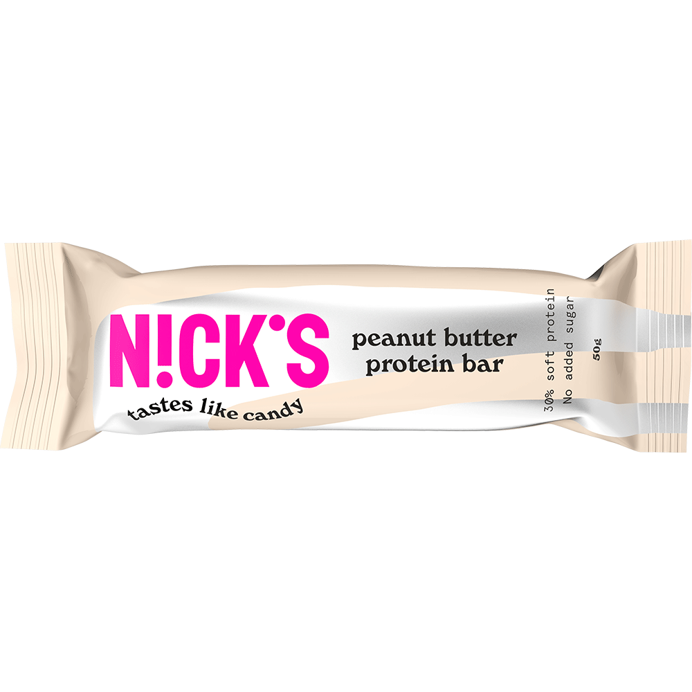 Bild: NICK's Proteinriegel Erdnussbutter